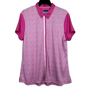 PGA Tour Women’s Sz XL Short Sleeve 1/4 Zip Polo Tennis, Golf Shirt - Bild 1 von 7