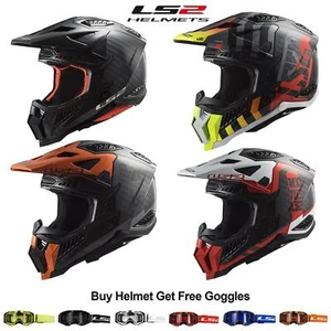 LS2 MX703 X-Force Carbon Off-Road Motorcycle MX Enduro Motocross Helmet - Picture 1 of 13