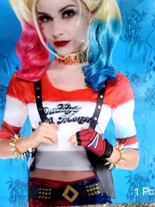 DC suicide squad Harley Quinn shoulder holster puddin jewlery & inflatable bat - Picture 1 of 9