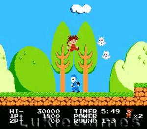 Kid Niki Radical Ninja - NES Nintendo Spiel - Bild 1 von 3