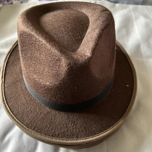 Rubies Small Official Brown Felt Freddy Krueger Hat A Nightmare In Elm Street. - Picture 1 of 5