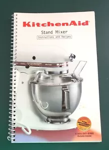 Kitchen Aid 4,4 & 5 Quart Standmixer Anleitung & Rezepte Spiralbuch - Bild 1 von 9
