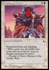Knights of Thorn X (1) - The Dark - MTG VG/EX 4RCards