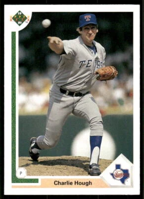1991 Upper Deck #313 Charlie Hough - Image 1 of 2
