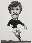 Original John Collins Drawing of Ruud Krol, Dutch footballer 1978 World Cup