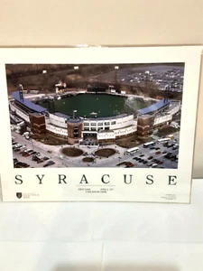 SYRACUSE CHIEFS  APRIL 3 1997 FIRST GAME 1 TEX SIMONE DRIVE AERIAL PRINT  - Picture 1 of 5