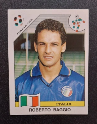 Panini Кубок мира Италия 90 Роберто Баджо стикер Аргентина редкая синий назад #53 - Изображение 1 из 4