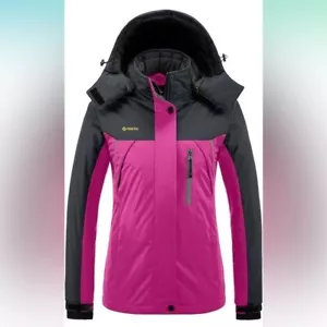 Gemyse Pink Gray Ski Jacket Size M - Picture 1 of 14