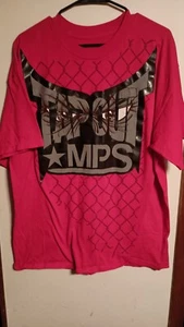 Vintage Y2k Tapout T-Shirt Men XL Red Crazy Eyes Of Impending Watching Doom Tee - Picture 1 of 3