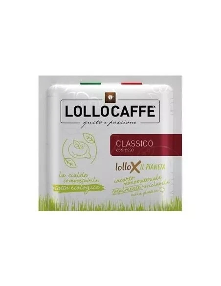 150 Cialde Lollo Caffè Miscela Classico Filtro Carta ESE 44mm Offerta Cialda