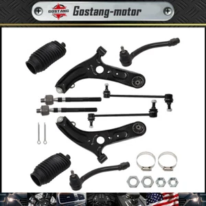 Front Control Arm Ball Joint Tie Rod Sway Link Kit For 2012-17 Hyundai Veloster - Picture 1 of 8