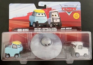 Disney Pixar Cars Nicole Revwell Jessie Wheelin 2 Pack Diecast Incl Movie Prop - Picture 1 of 5