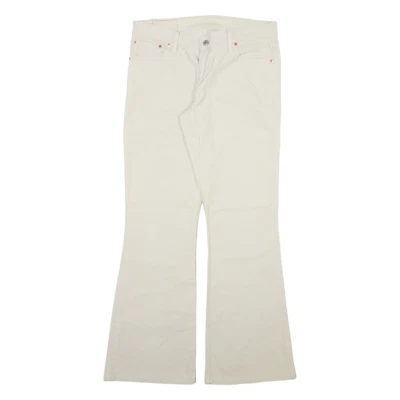 Pantalón de pana LEVI'S para mujer crema regular acampanado W32 L32 Foto 1 de 4