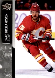 2021-2022 Upper Deck Hockey #530 Brad Richardson Calgary Flames Ext. Series - Picture 1 of 2