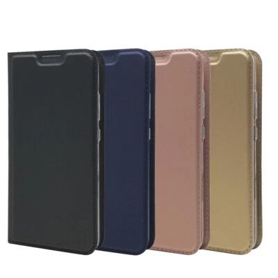 For Sharp R2 Compact Magnetic Leather Flip Wallet Phone Case Protector Cover New - Image 1 of 4