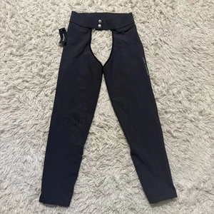 New Small Grey Kingsland Horseback Riding Softshell Full Chaps - Picture 1 of 7