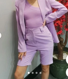 SHEIKE Sz 10 Lilac Dress Short Pockets - Picture 1 of 14