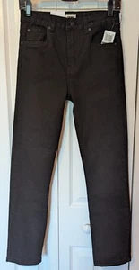 DKNY Boys Stretch Black Jeans Pants Size 14 Adjustable Waist   NWT - Picture 1 of 4