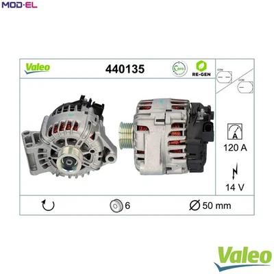 ALTERNATOR 440135 FOR FORD CAF479Q0/CT 1.5L 4cyl ECOSPORTM1DD/M1DA/B7DA 1.0L - Image 1 of 4