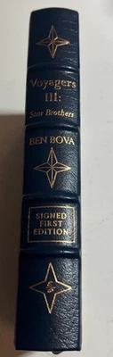 Signed First Edition: VOYAGERS III STAR BROTHERS The  EASTON PRESS  Leather .. - Image 1 of 4