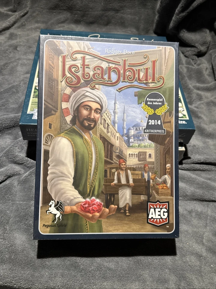 Istanbul Base Board Game Pegasus Games Factory Sealed NOS Rudiger Dorn AEG Foto 1 de 4