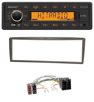Continental 1DIN DAB MP3 AUX USB Autoradio für Alfa Romeo GTV (ab 2004) - Bild 1 von 4