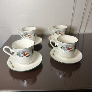 Seltenes Lenox Schlitten Tasse und Untertasse Set nie benutzt Rarität in dieser größeren Größe! - Bild 1 von 24