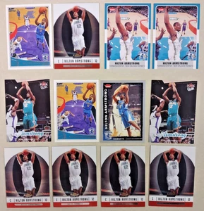 ¡Lote de 12 cartas de Hilton Armstrong con NOVATOS! NBA Hornets Collector Must! ¡S&H GRATIS! - Imagen 1 de 3