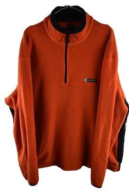 NAUTICA Competition Orange Fleecepullover Gr. XL Herren 1/4 Zip Pullover Freizeit - Bild 1 von 4