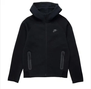 NSW Nike Tech Fleece Windrunner Sudadera con Capucha Negra Para Hombre XL TT $145 - Imagen 1 de 24