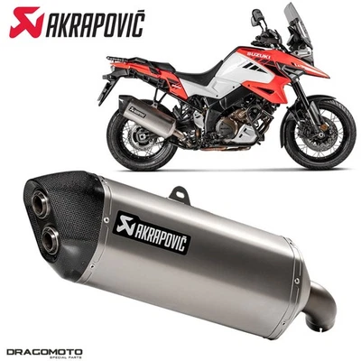 Escape SUZUKI DL 1000 ABS V-Strom Adventure 2014-2016 AKRAPOVIC Titan S-S10S... Foto 1 de 4