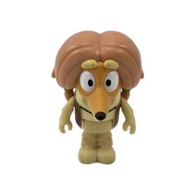 Figura de acción Bluey Indy dibujos animados perro programa de televisión de Disney niña hippie perro afgano juguete Foto 1 de 3