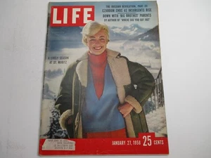 Life Magazine January 27, 1958 St. Moritz Russian Revolution Pt III Big Brother - Picture 1 of 3