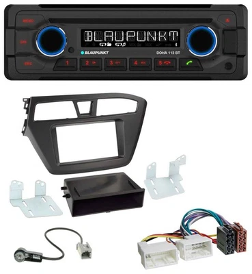 Blaupunkt AUX MP3 CD Bluetooth USB Autoradio für Hyundai i20 (2014-2020) - Bild 1 von 4