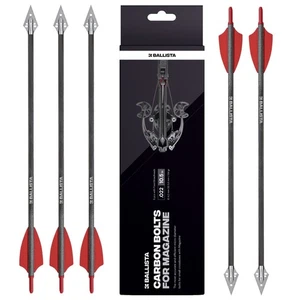 BALLISTA 10.5" Carbon Broadhead Bolts for BAT & BAT Reverse with Magazine - 5 pc - Picture 1 of 9