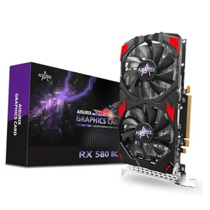AISURIX RX 580 Graphics Card, 2048SP, Real 8GB, GDDR5, 256 Bit, Pc Gaming - Picture 1 of 8