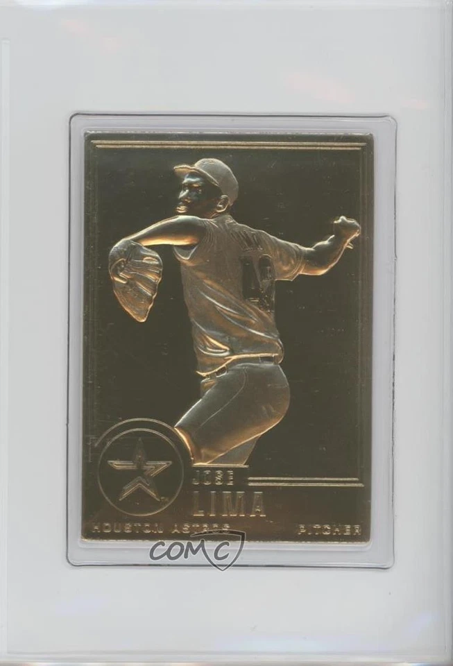 1995-2010 Danbury Mint 22K Gold Jose Lima #129 - Image 1 of 2