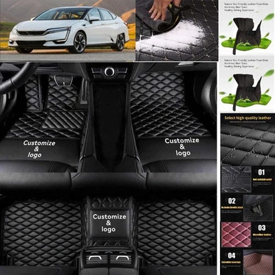 For Honda Clarity Car Floor Mats Custom Waterproof Auto Liners Carpets - Image 1 of 4