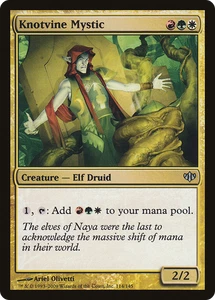 Knotvine Mystic #114 (Foil) (MP) Conflux CON Magic MTG - Picture 1 of 1