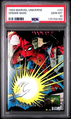 1994 Marvel Universe #23 Spider-Man PSA 10 - Image 1 of 2
