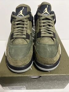 Jordan 4 SE Retro Low Craft - Olive - FB9927-200 Mens 9.5 - Picture 1 of 9
