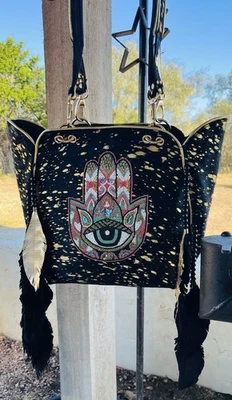 Studio Caleidoscope Hamsa Exquisite Handbag New Foto 1 de 4