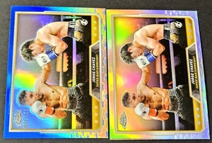2024 Topps Chrome Boxing Blue /125 Jorge Chavez Refractor #100 - Picture 1 of 2