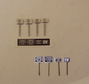 P&D Marsh Spur OO PW122 Gleisschilder Gussteile bemaltbar - Bild 1 von 1