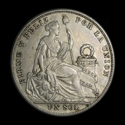 Perú Sol KM# 218.1 1925. #2573 Foto 1 de 2