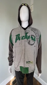 Green Bay Packers Hoodie mit Reißverschluss vorne NFL bestickt Sweatshirt Gr. M - Bild 1 von 15