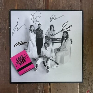SIGNED LAKE STREET DIVE - Good Together Light Blue Vinyl LP AUTOGRAPHED - Picture 1 of 2