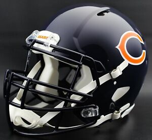 *CUSTOM* BRIAN URLACHER edition CHICAGO BEARS NFL Riddell SPEED Football Helmet