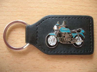 Schlüsselanhänger Kawasaki Z 1300 / Z1300 blau blue Motorrad Art 0281 Motorbike - Bild 1 von 4