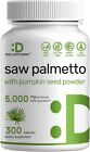Saw Palmetto Extract 5000mg w/Pumpkin Seed for Prostate Urinary Health 300 CAPS